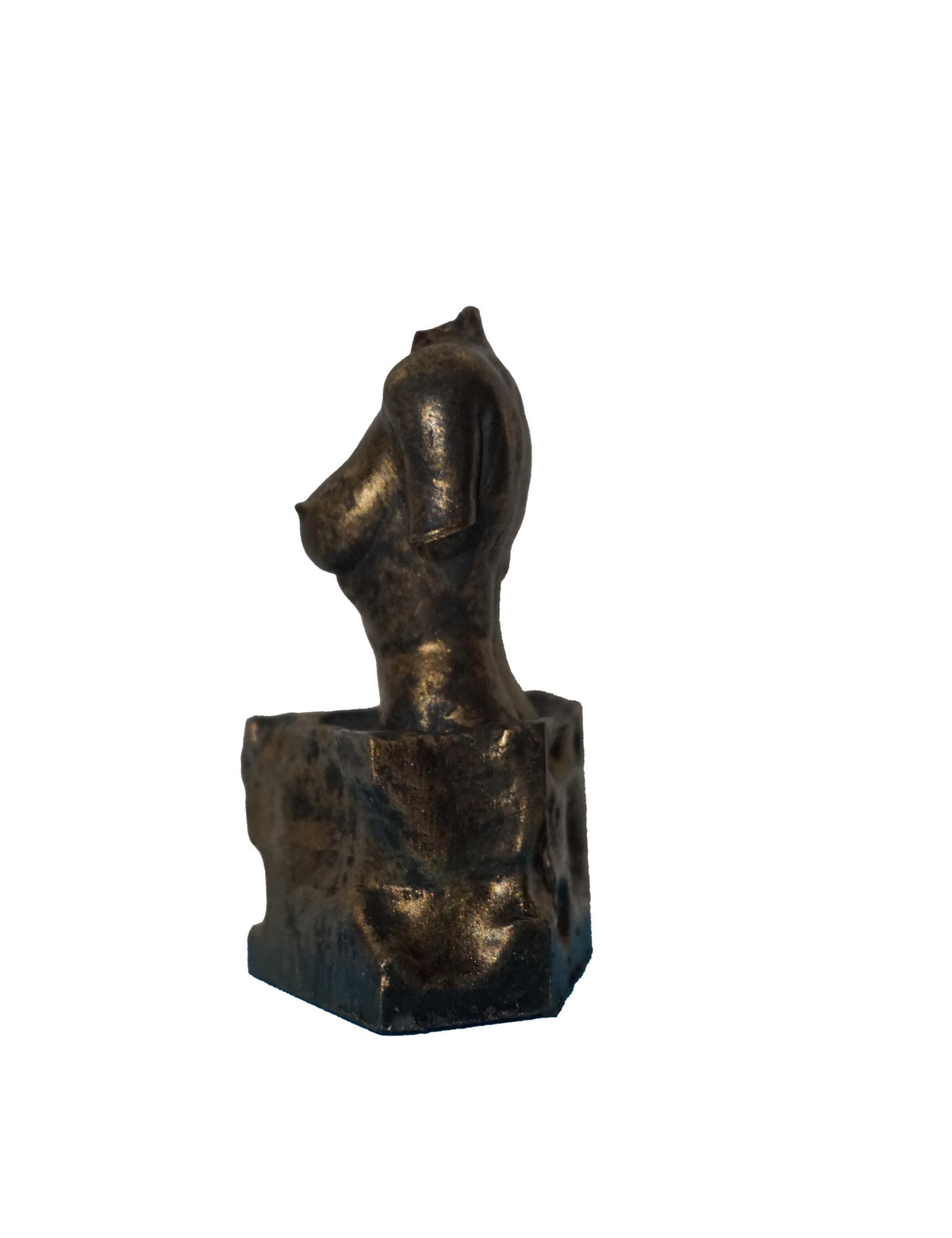 Muse Bust, 3D Printed Organic PLA, Glossy Acrylic Finish