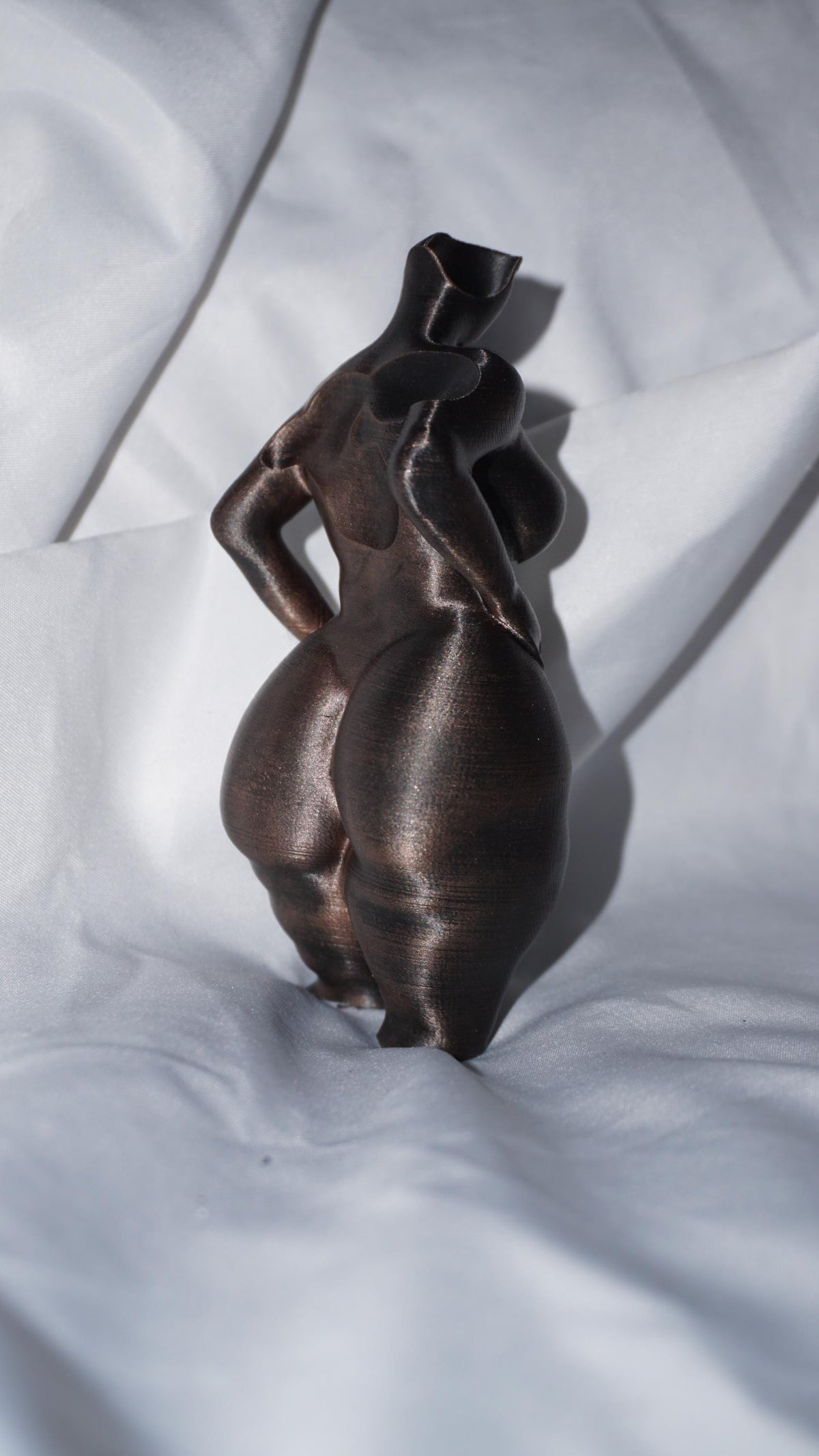 Radiant Form Sculpture, Full-Figured Art, Body-Positive Design, 3-30 Inch