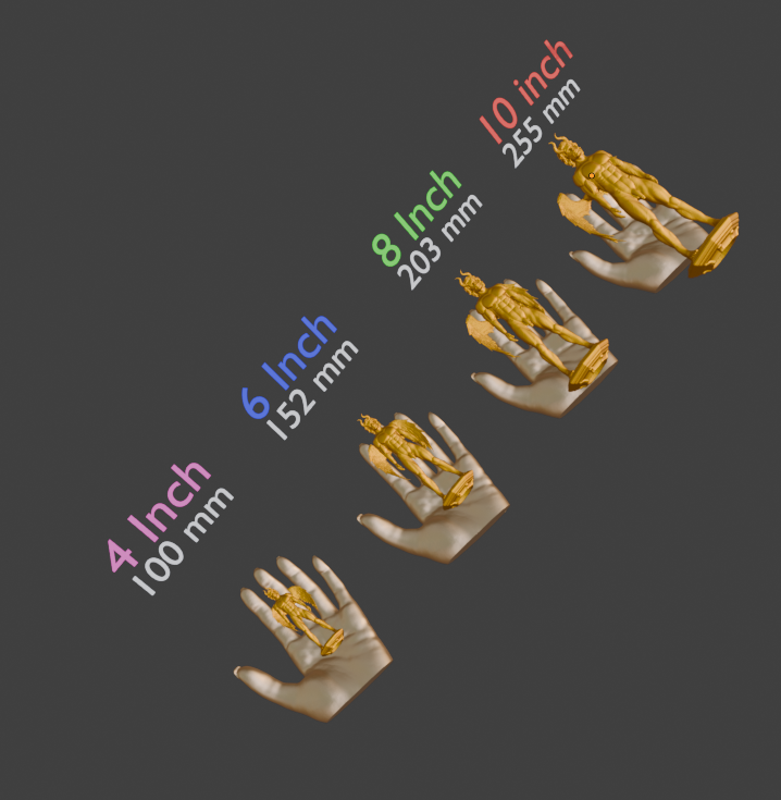 Sultry Demon Companion Adult Mature Gay Fine Art Statue