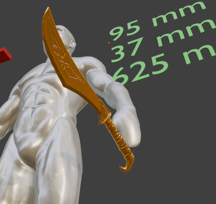 Nordic Dagger Non functional Durable Plastic Replica Cosplay Piece