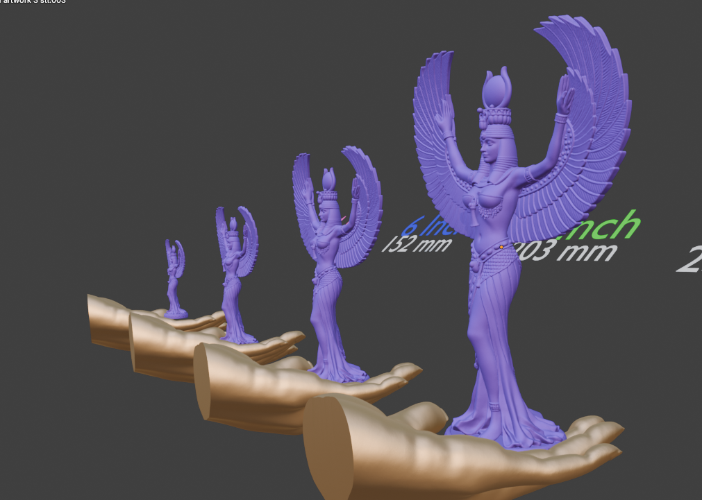 Ma'at Statue: Egyptian Goddess of Truth & Justice, Resin Sculpture