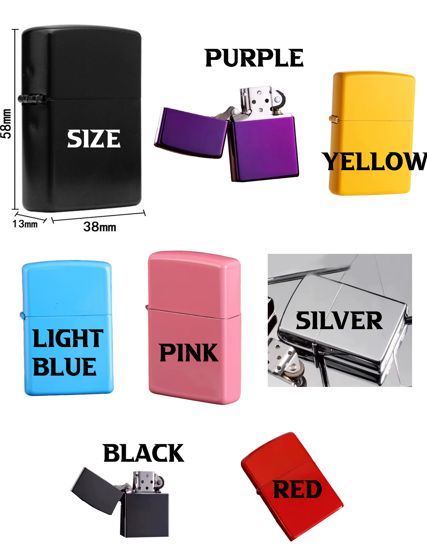 Raven Mature Refillable Lighter