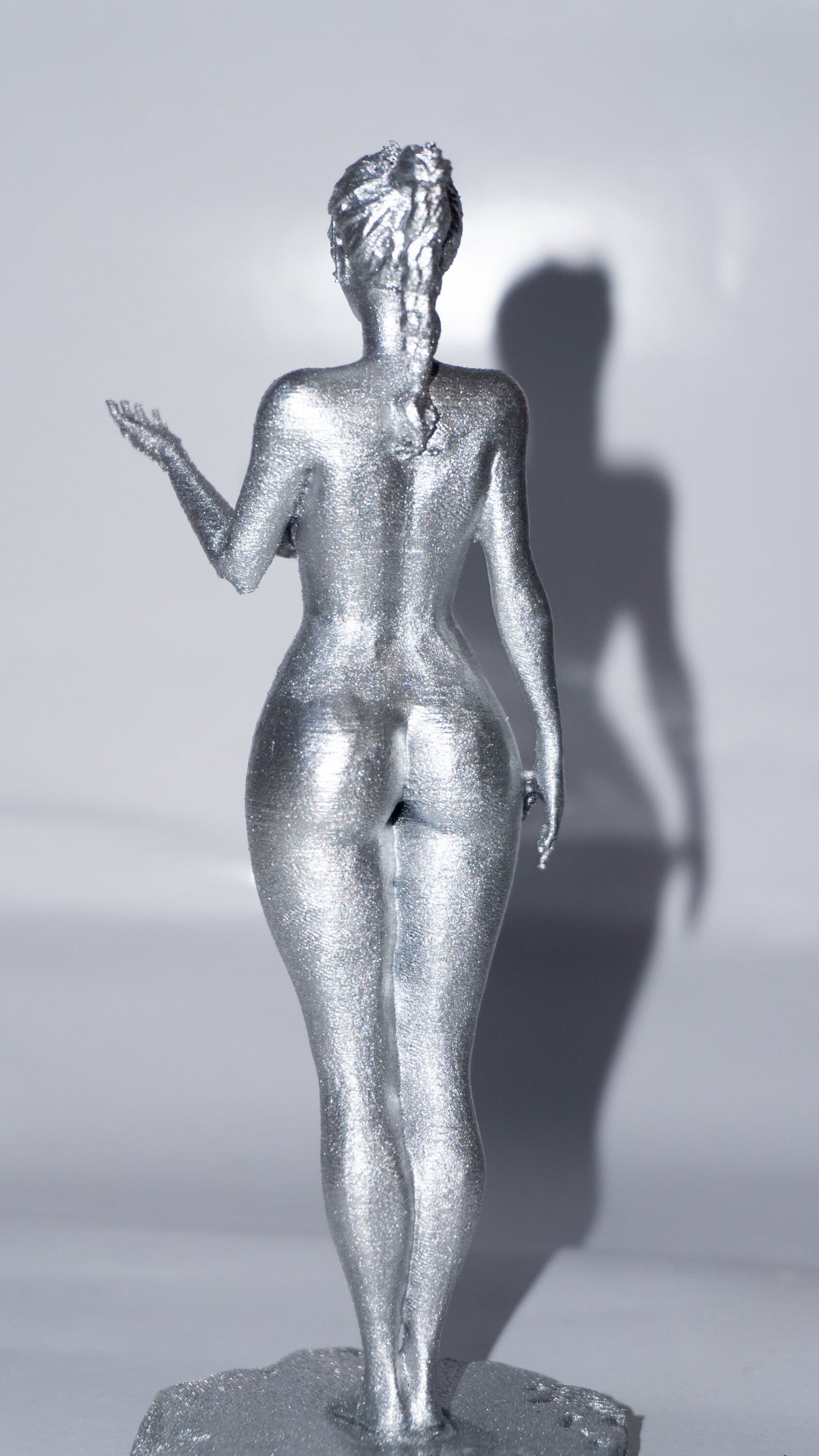 Sandra Figurine, 3D Printed PLA, Glossy Lacquer Finish