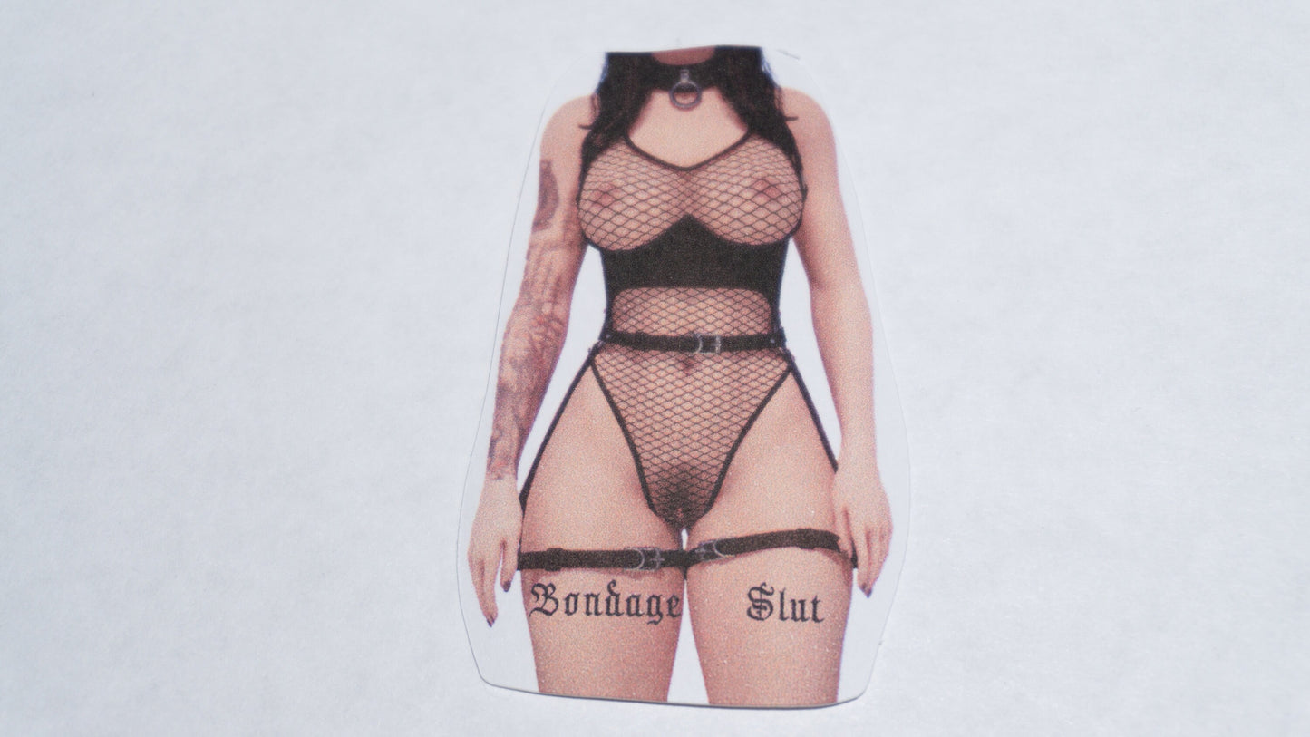 Bondage Sl.t Sticker erotic sticker