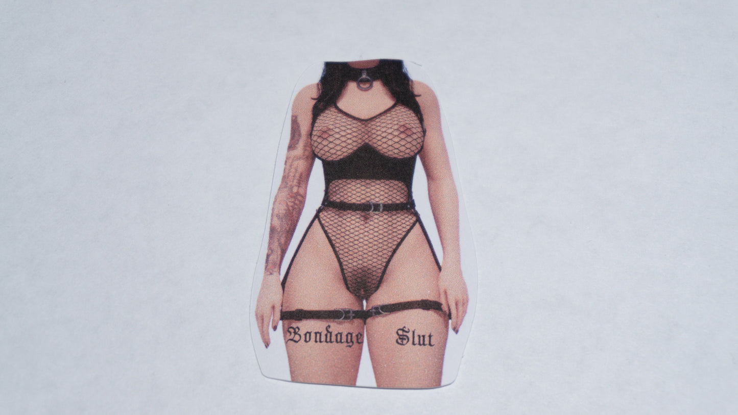 Bondage Sl.t Sticker erotic sticker