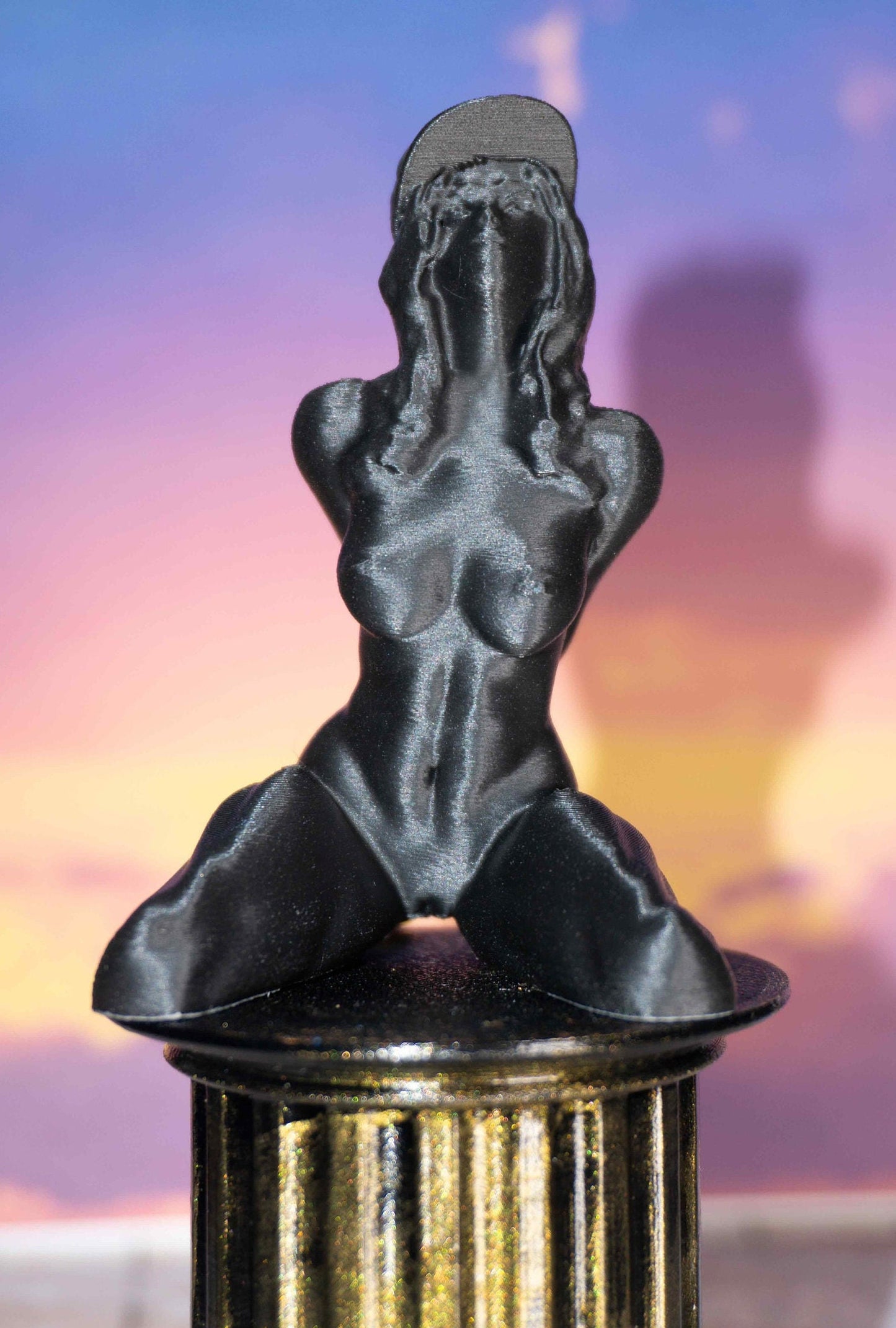 Female, Snapback Bound - Sculpture and Tabletop Decoration