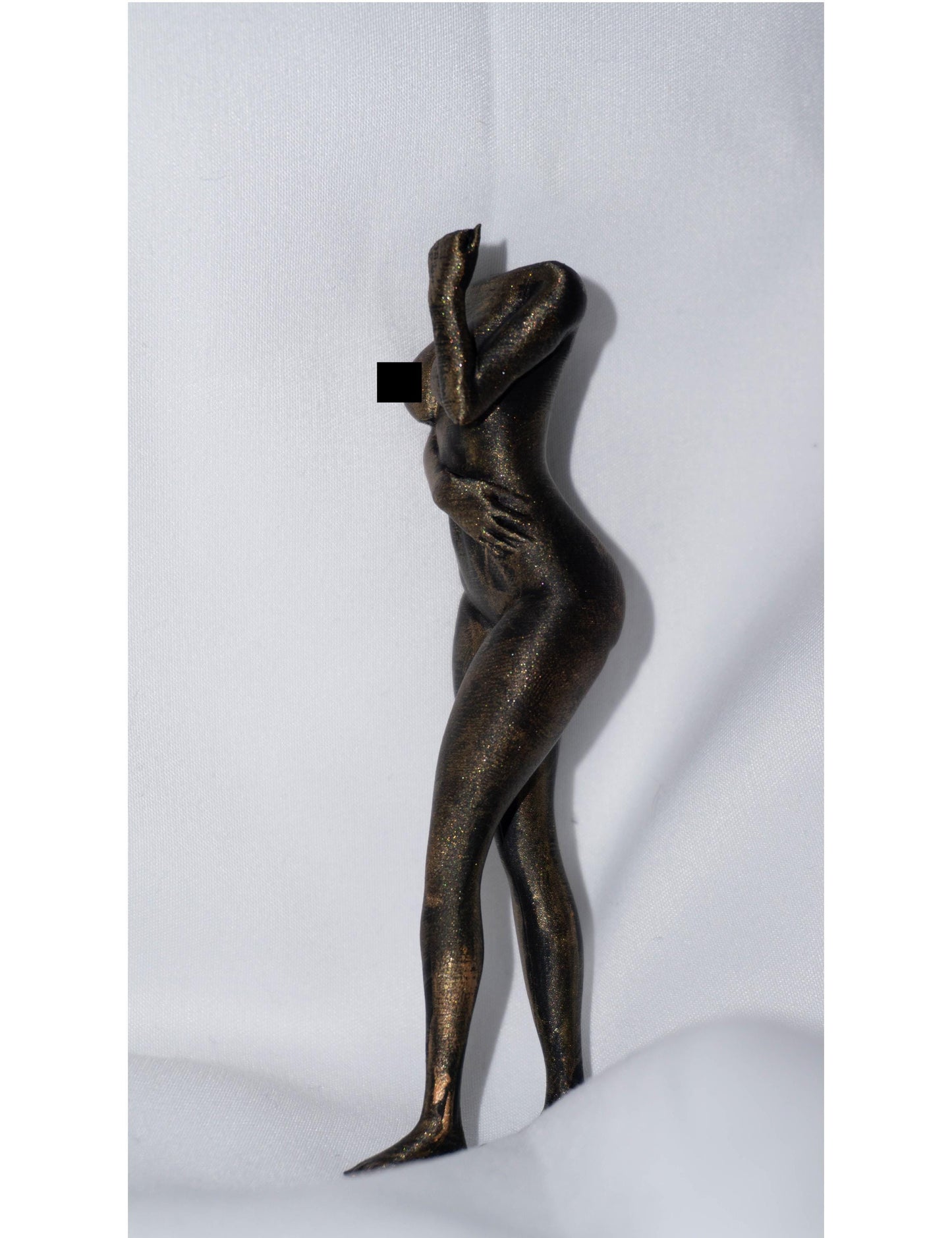 Androgynous, The Thinker - Sculpture