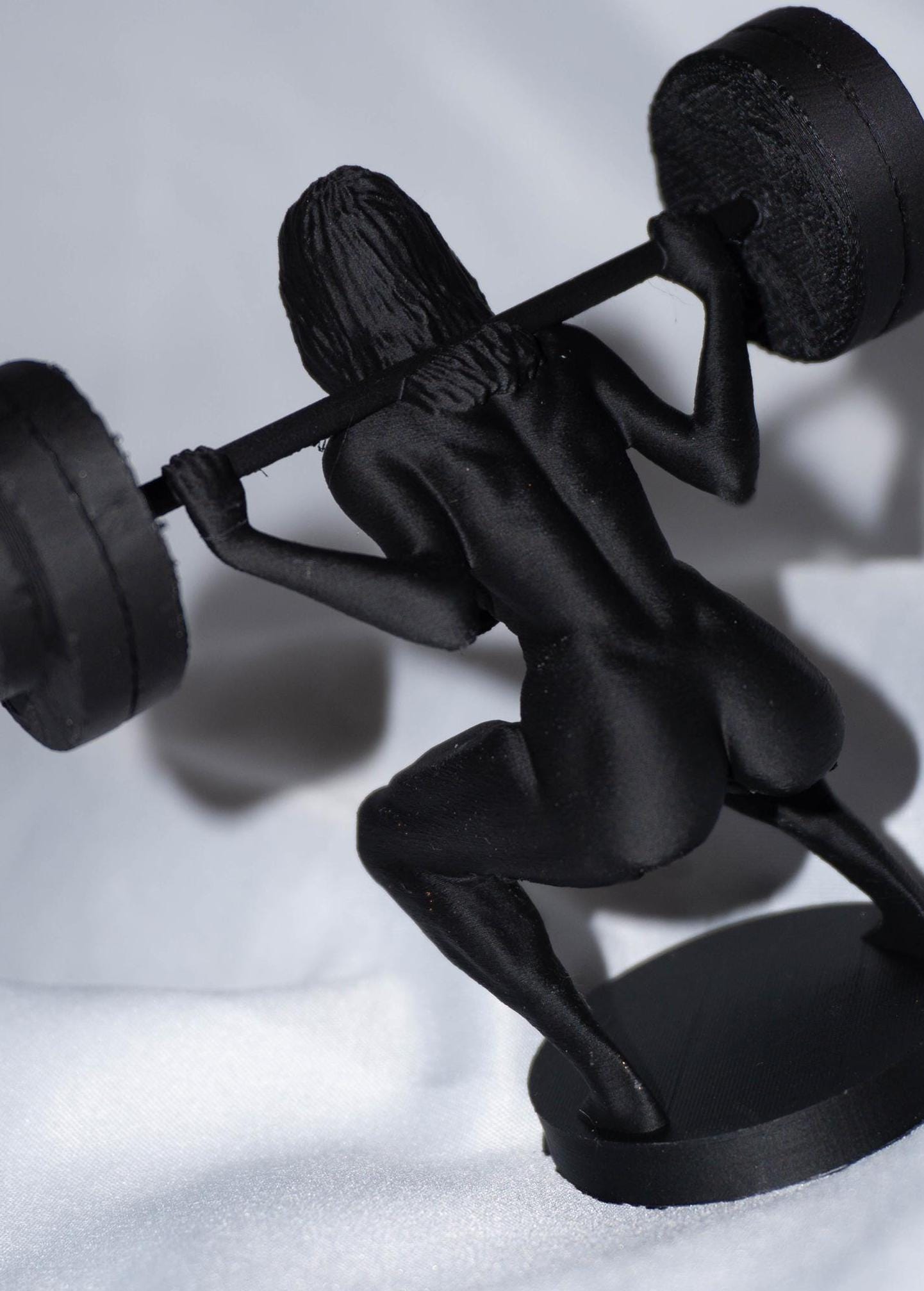 Androgynous, Weightlifting - Sculpture and art decoration Transgender art