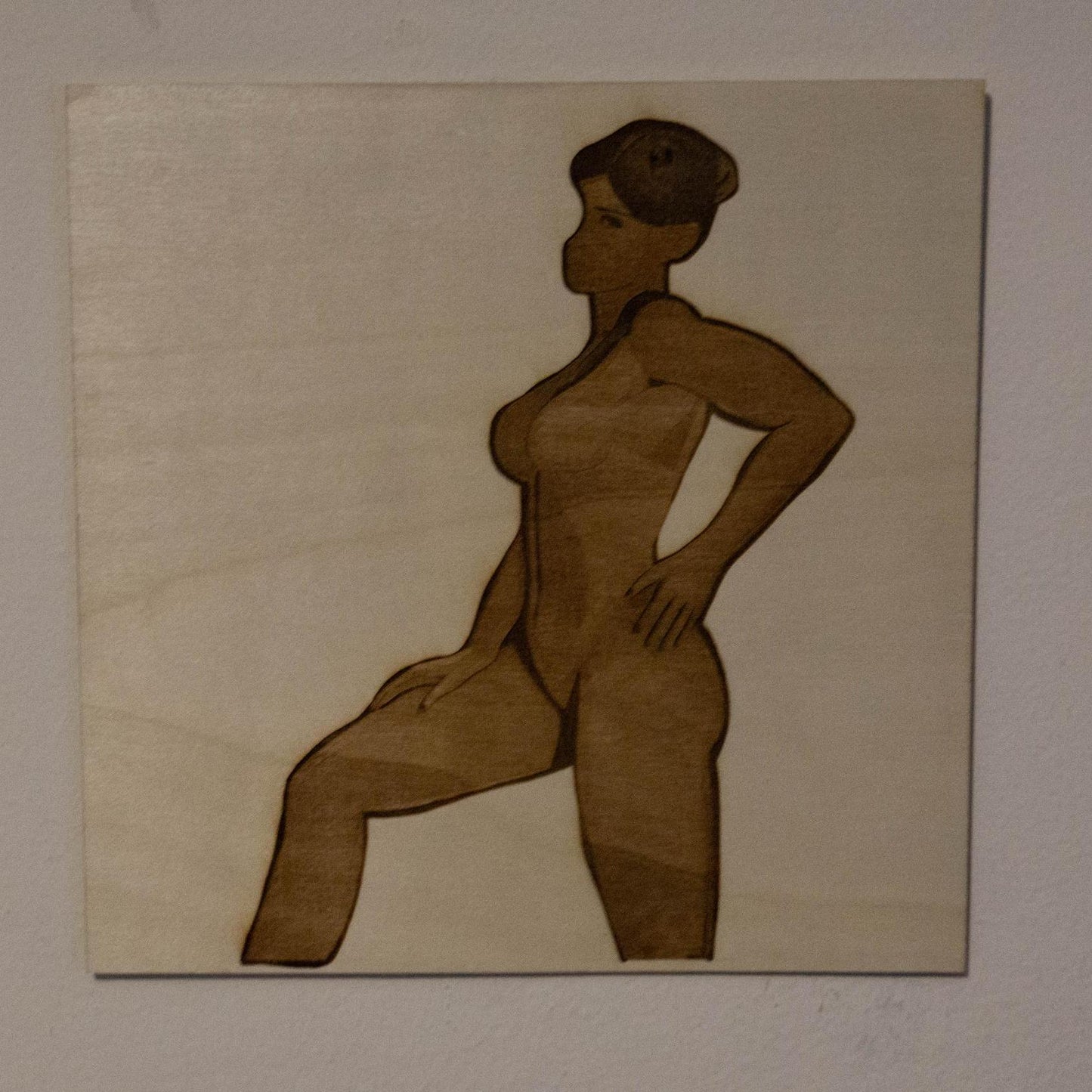 Abstract Woman | Wooden Art Piece