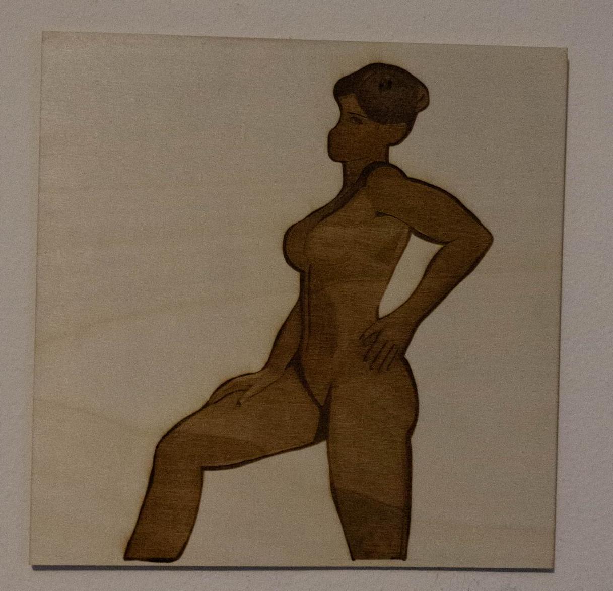 Abstract Woman | Wooden Art Piece