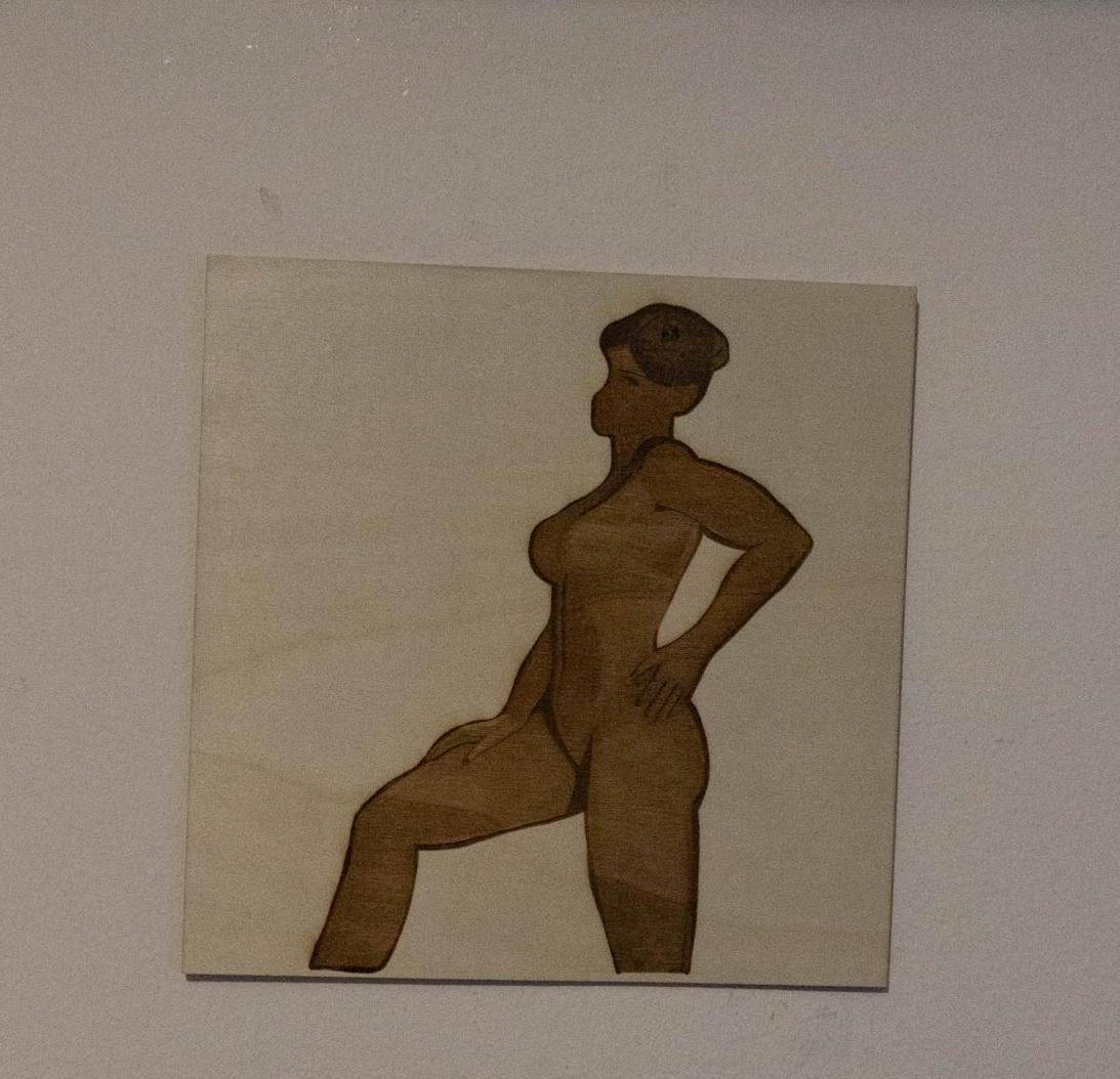 Abstract Woman | Wooden Art Piece