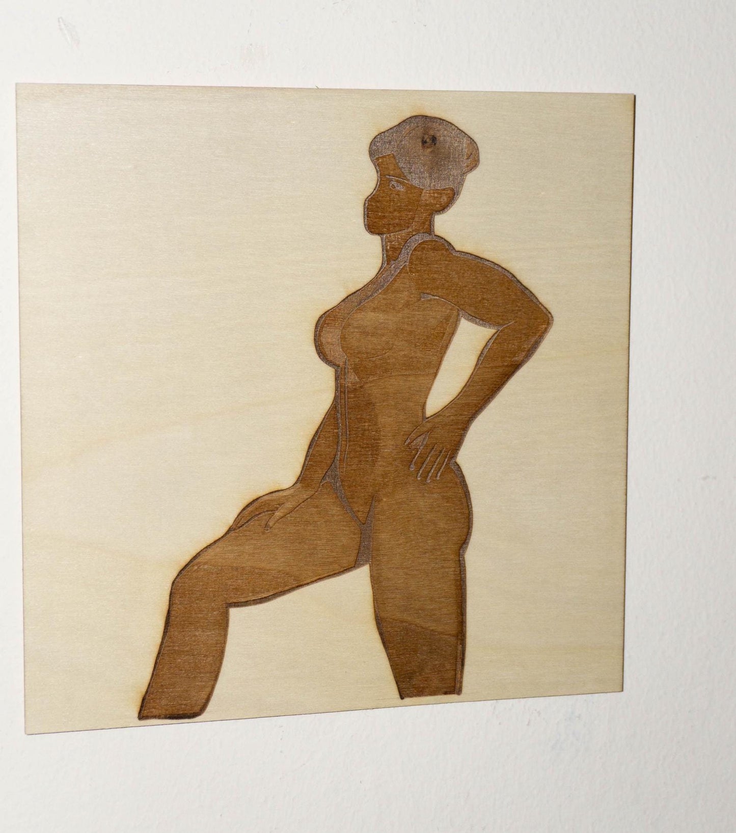 Abstract Woman | Wooden Art Piece
