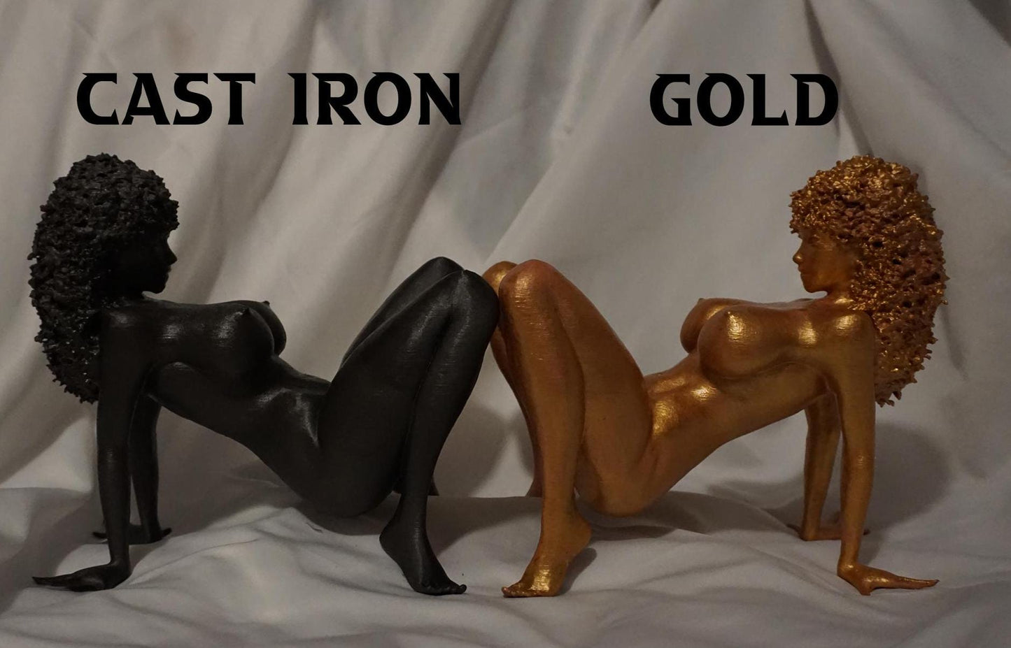 Androgynous, transgender, the 80s - Sculpture and Tabletop Decoration Statue