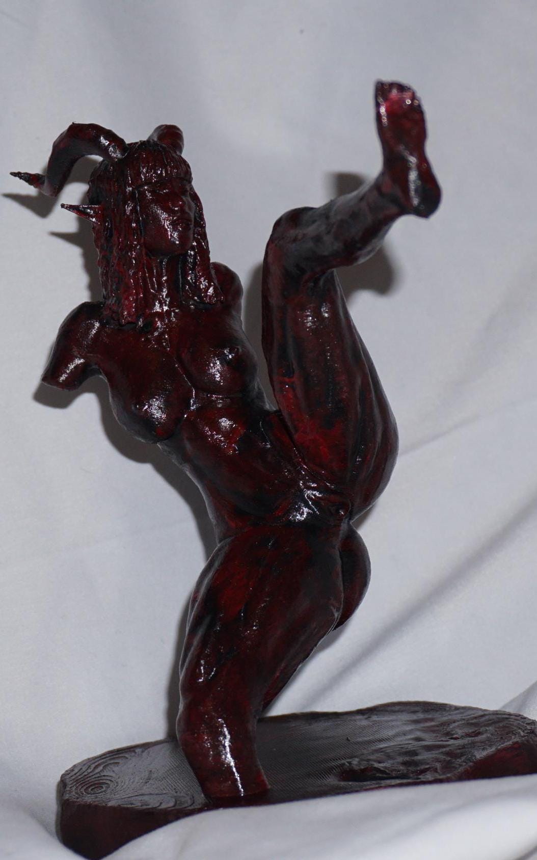 Female, Tiefling - Sculpture, Statue, and Tabletop Decoration