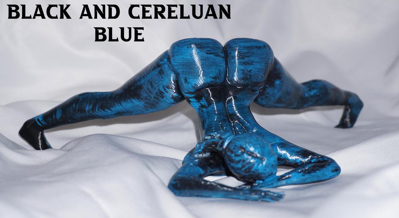 Adrogynous, Ecliptica - Woman Sculpture and Tabletop Decoration Statue Transgender art | LGBTQ