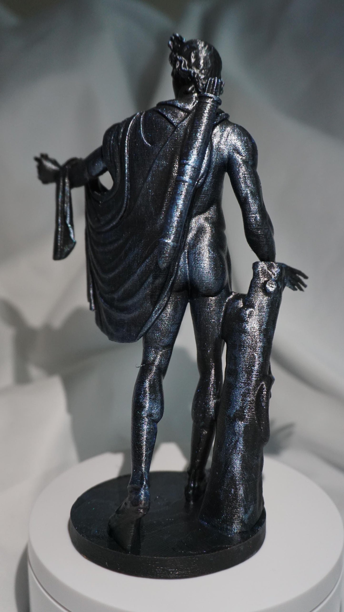 Apollo’s Divine Proclamation Mythological  Antique Statue