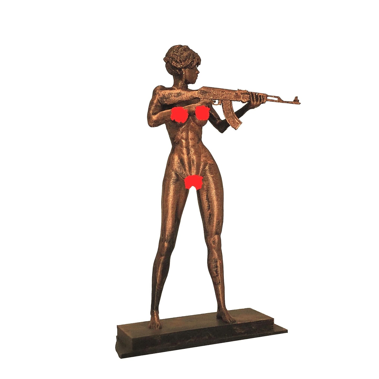 Rebellion - Fighter Sculpture