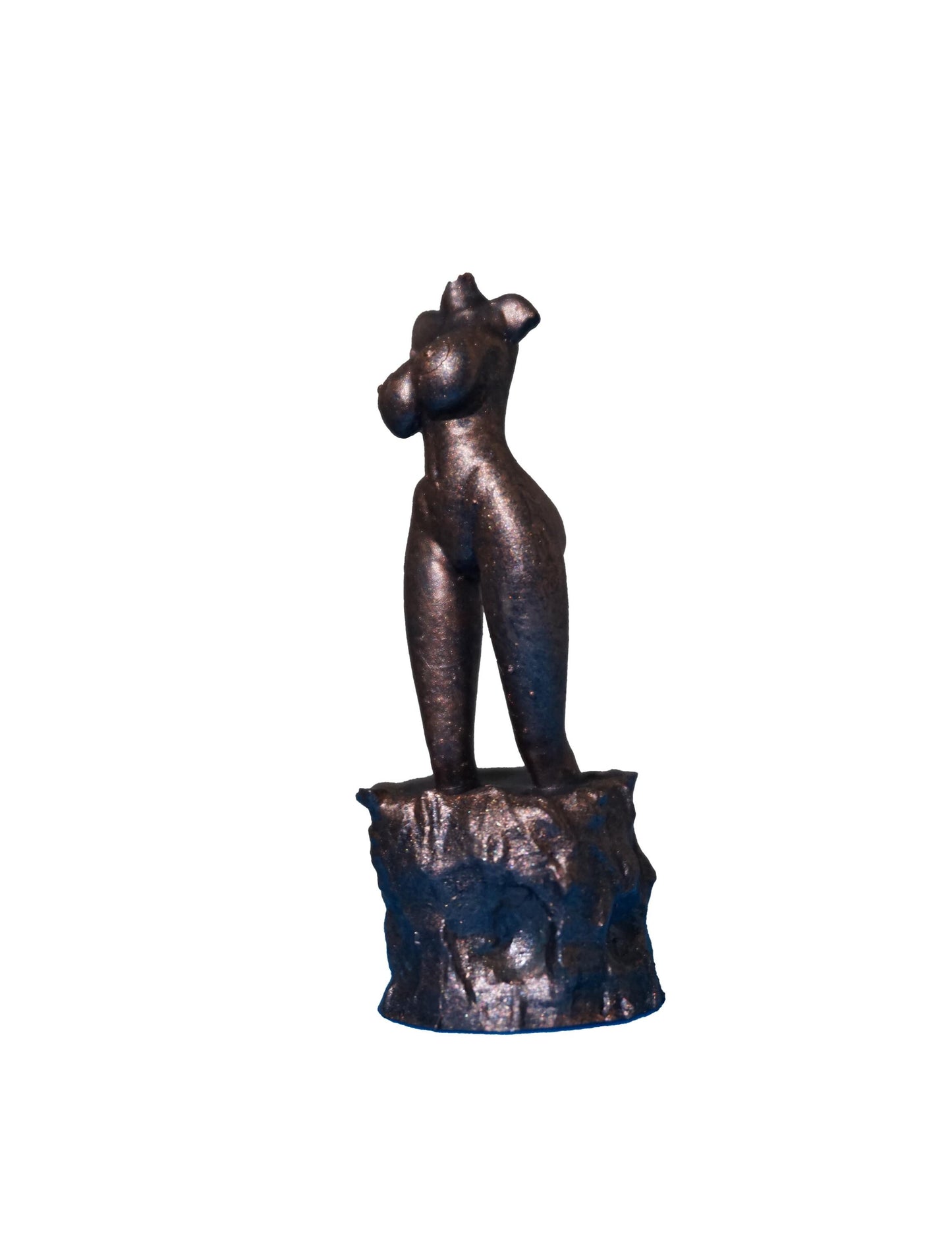 Bound – Woman Encased in Stone Figurine