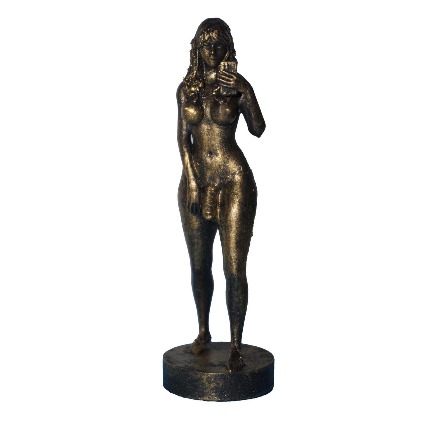 Transgender Self-Reflection - Selfie Statue