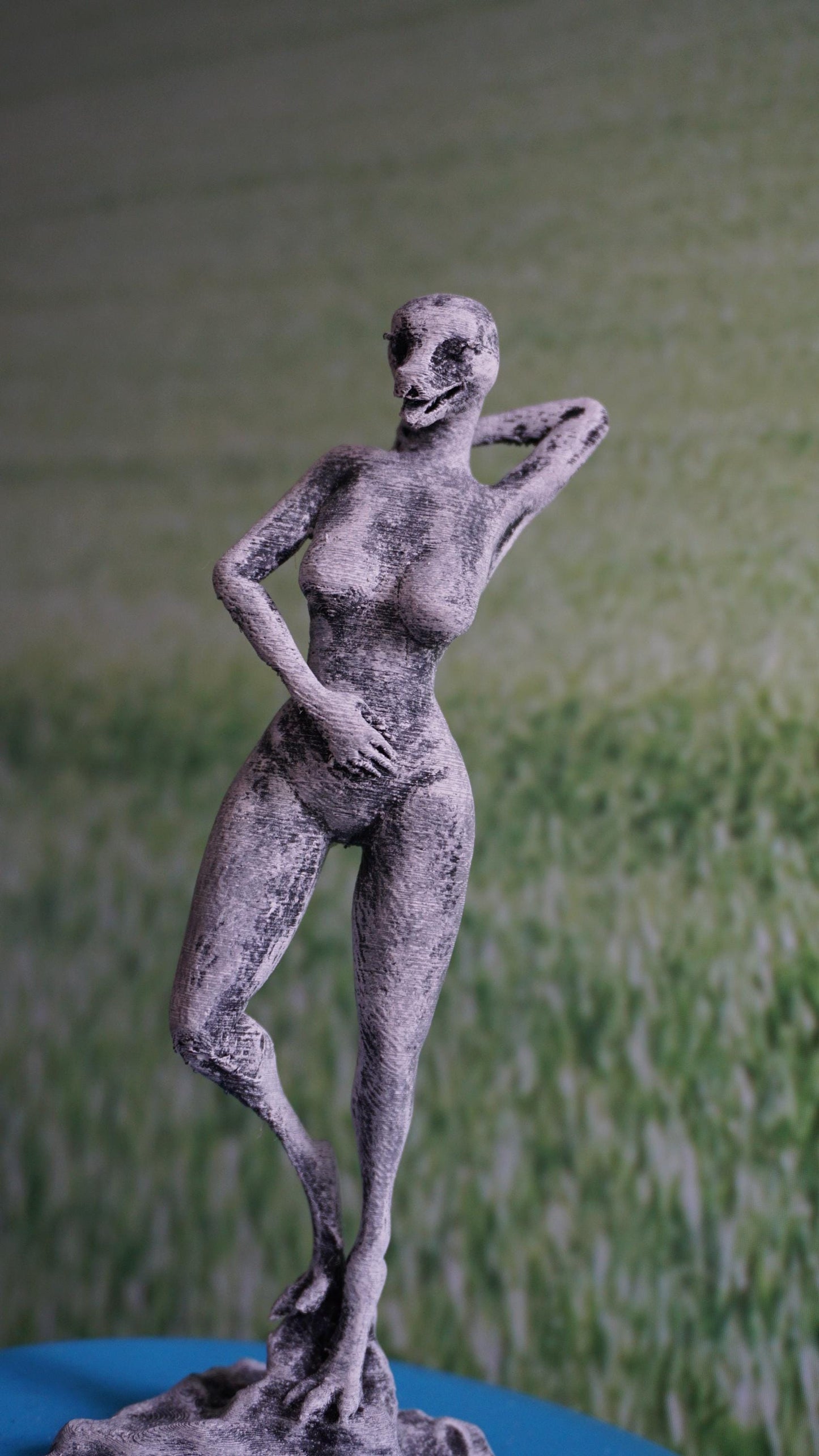 Serpentine – Female Snake Figurine