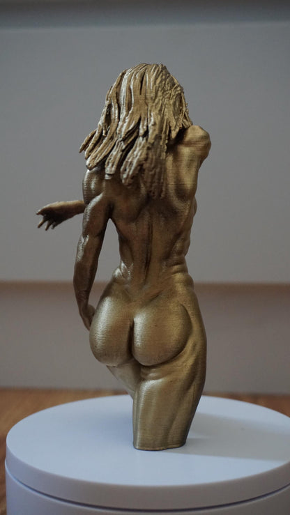 Wind’s Embrace – Female Nude Art Sculpture
