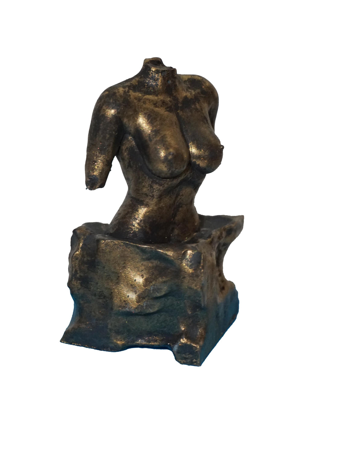 Muse Bust, 3D Printed Organic PLA, Glossy Acrylic Finish