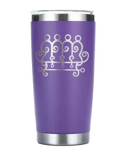 Stainless Steel Tumbler, Goetia Sigils Design, 20 Oz Insulated Cup