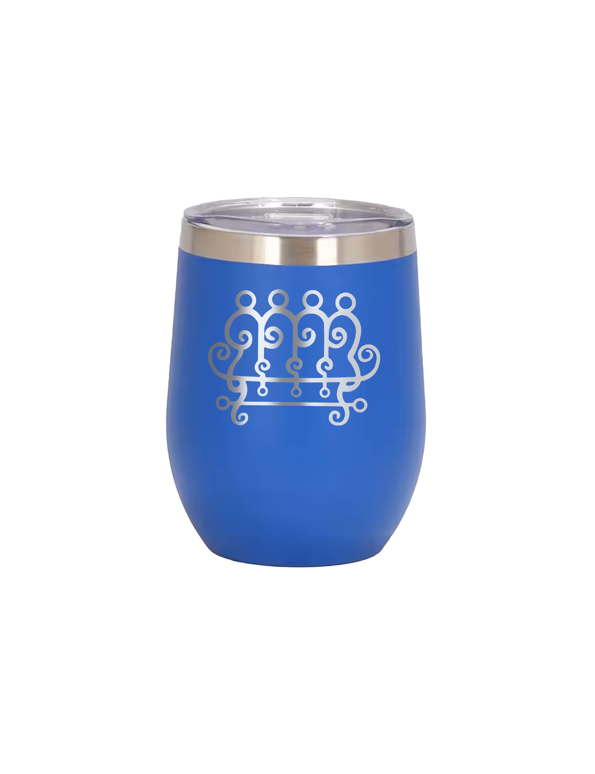 Goetia Sigils Wine Mug, 12oz Insulated Stainless Steel, Spill-Resistant