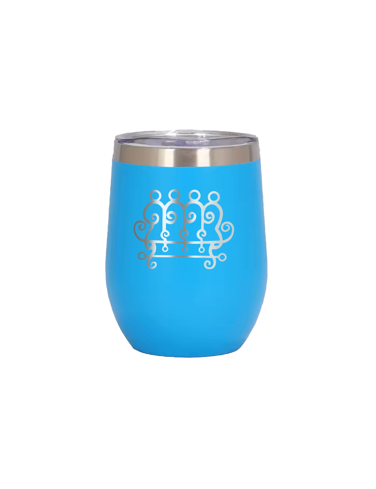 Goetia Sigils Wine Mug, 12oz Insulated Stainless Steel, Spill-Resistant