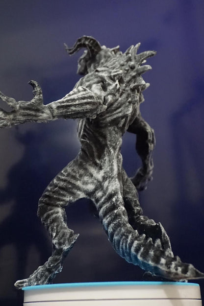 The deathclaw Handmade Dark sci fi Monster Figurine