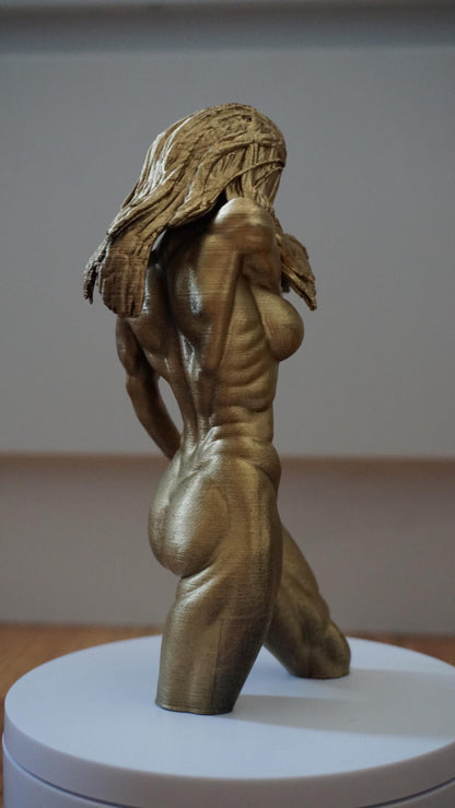 Wind’s Embrace – Female Nude Art Sculpture