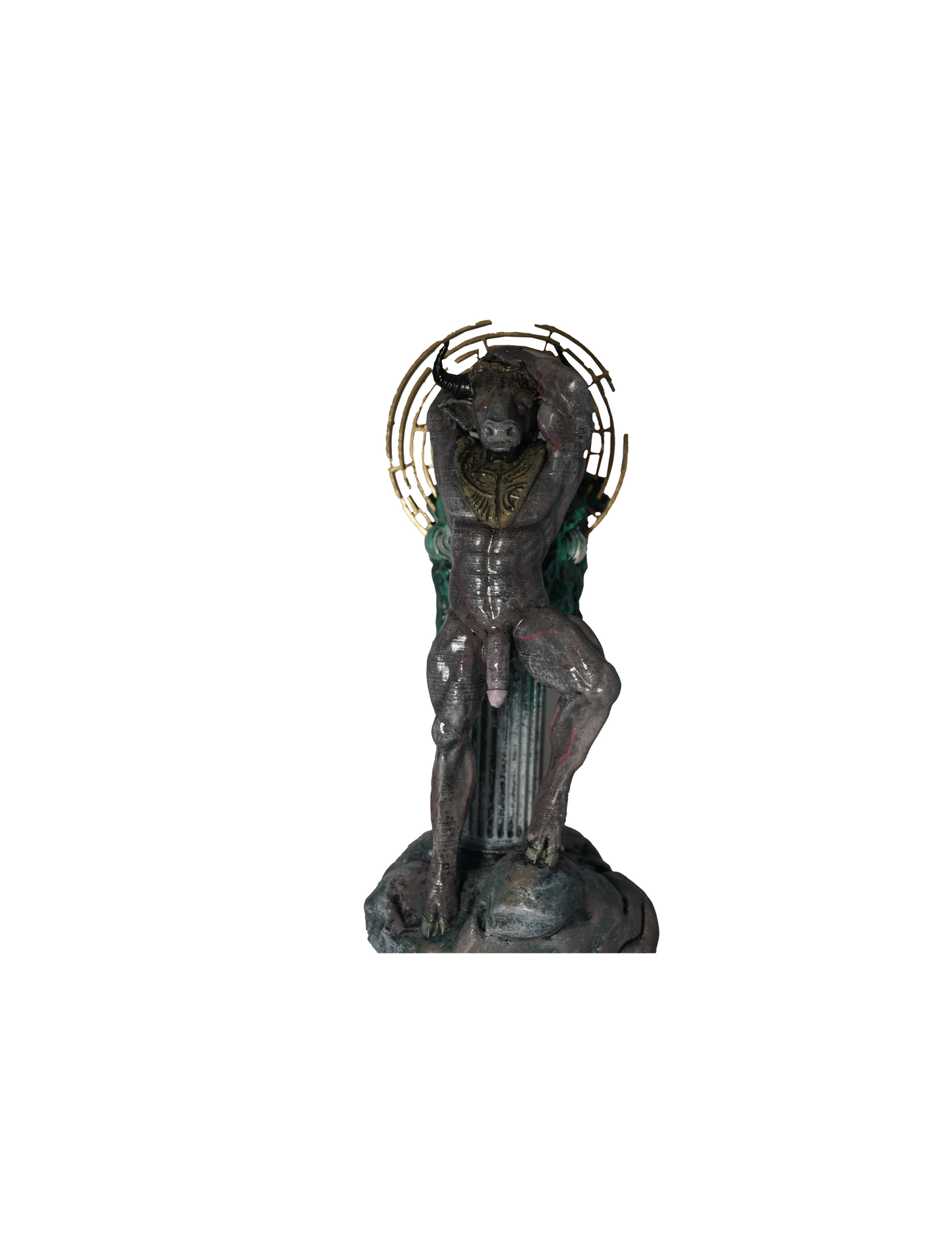 The Nude Labyrinth Guardian Statue Mature Adult Version