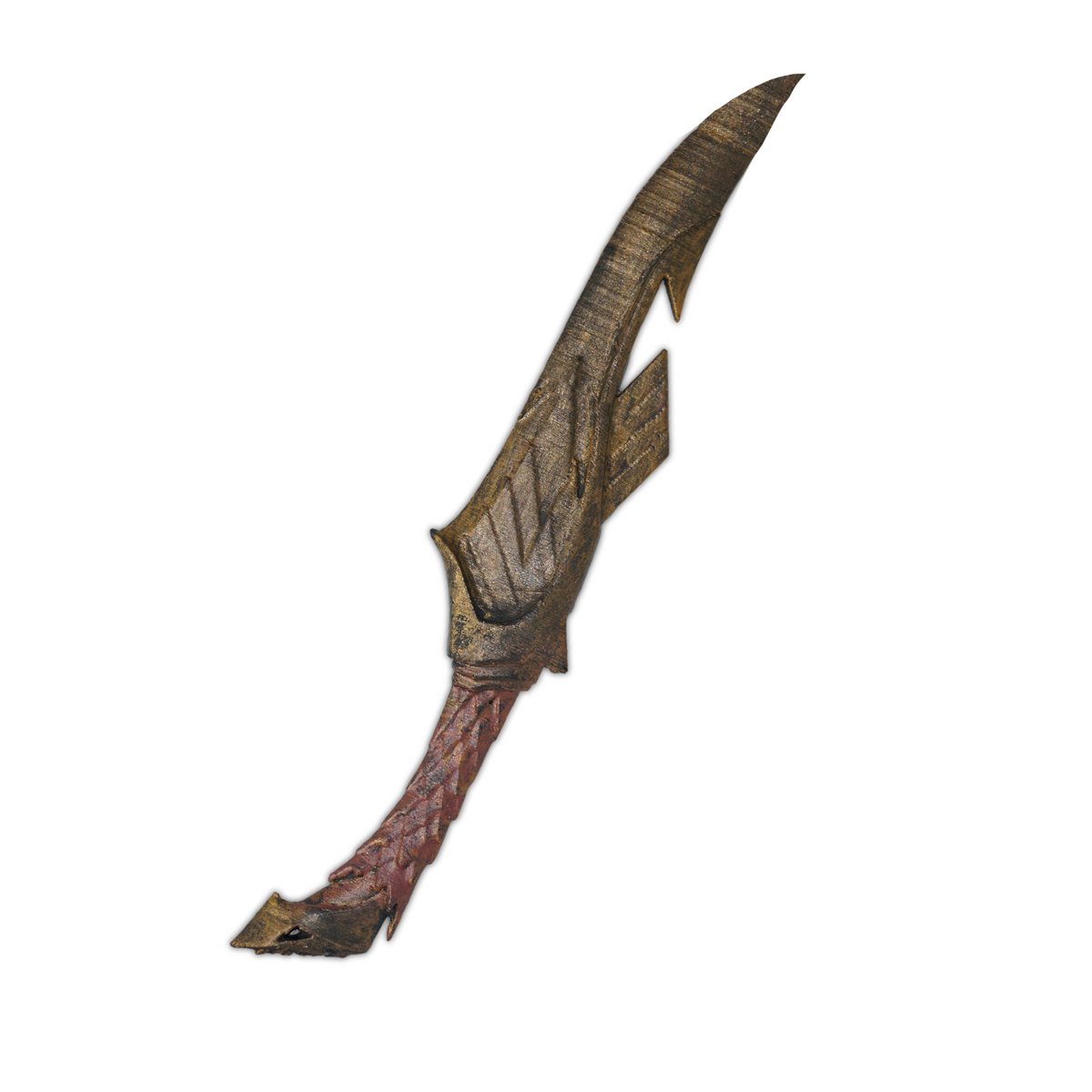 Elven Dagger Miniature, ABS Resin, 1:2 to 1:16 Scale Options