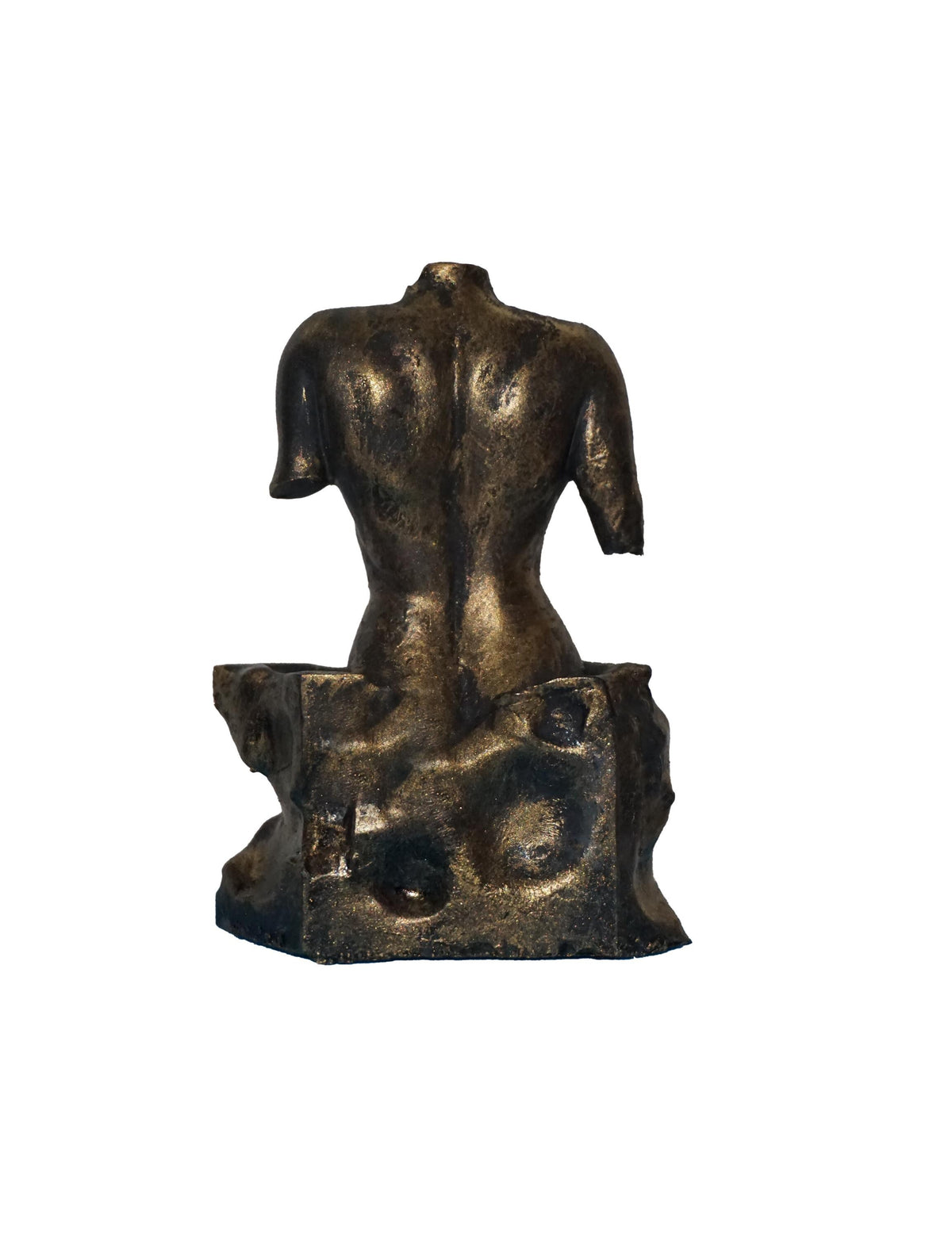 Muse Bust, 3D Printed Organic PLA, Glossy Acrylic Finish