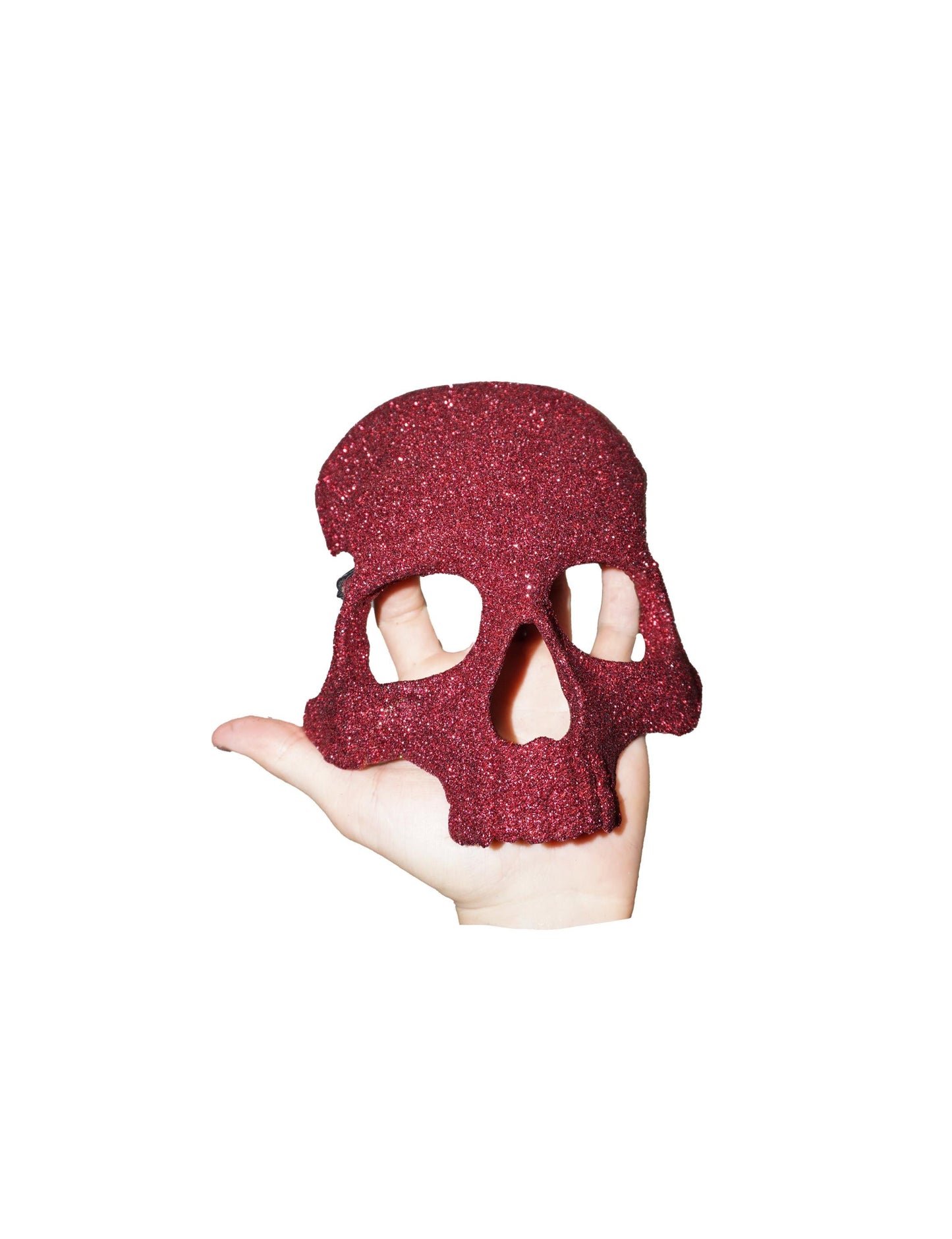 Sparkling Skull Costume Mask