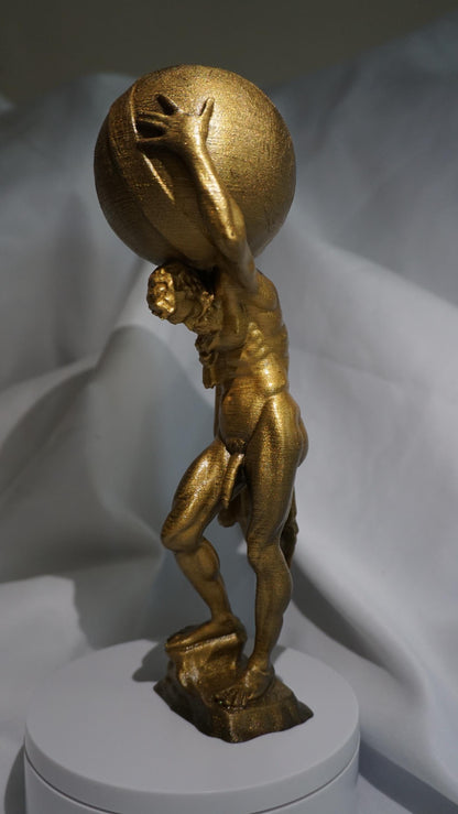 The Burden of Titans Atlas Mythological and Antique Statue
