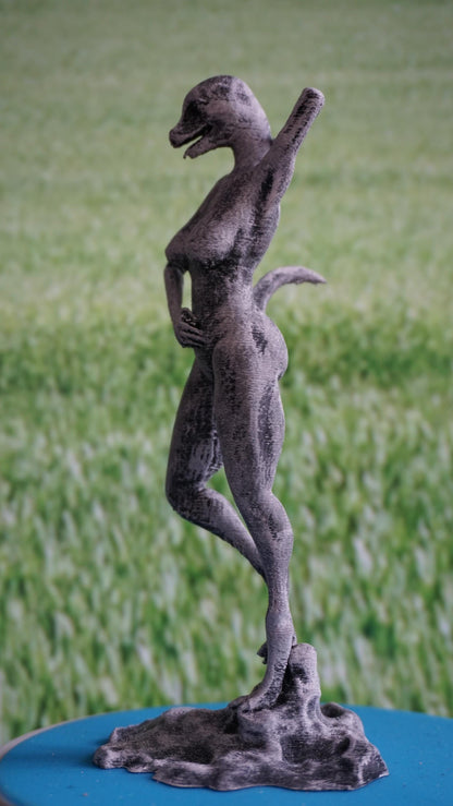 Serpentine – Female Snake Figurine