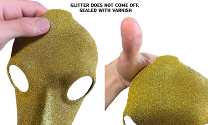 Sparkling Glitter Cat Woman Mask