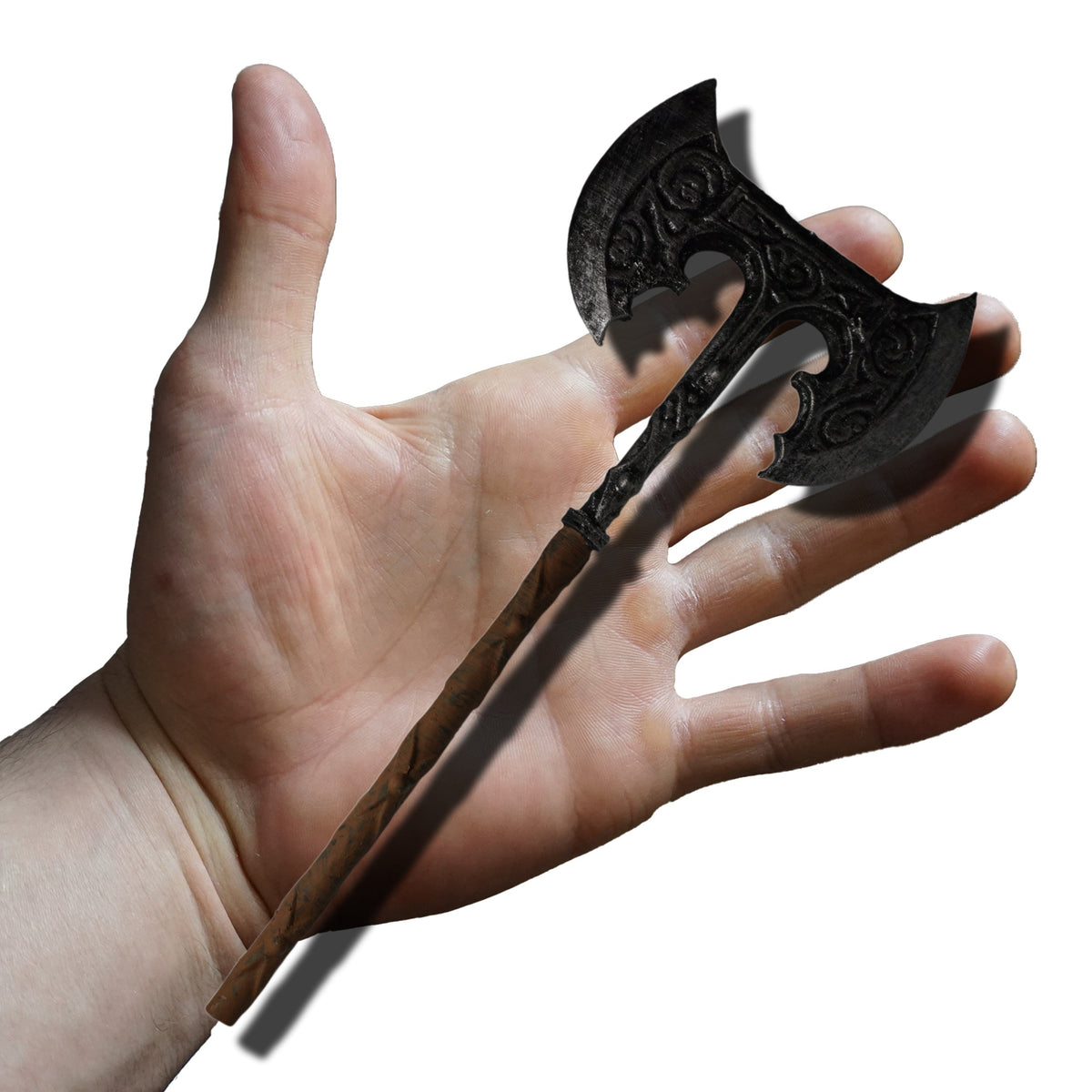 Miniature Great Axe, Steel Miniature Format, 1:2 to 1:16 Scale Options