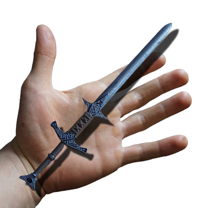 Miniature Great Sword, Steel Miniature Format, 1:2 to 1:16 Scales
