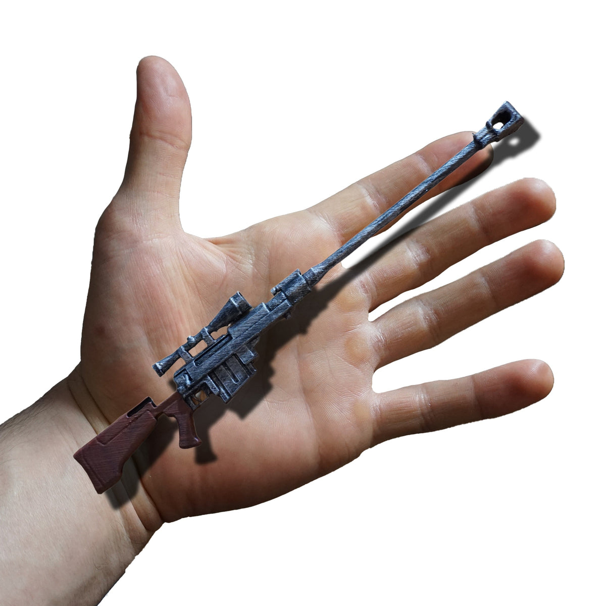Miniature Sniper Rifle Replica, Realistic Anti-Materiel Miniature Format