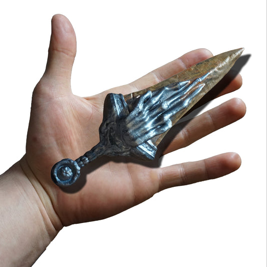 Miniature Cinquedea Dagger, ABS Resin Miniature, 1:2 to 1:16 Scale Options
