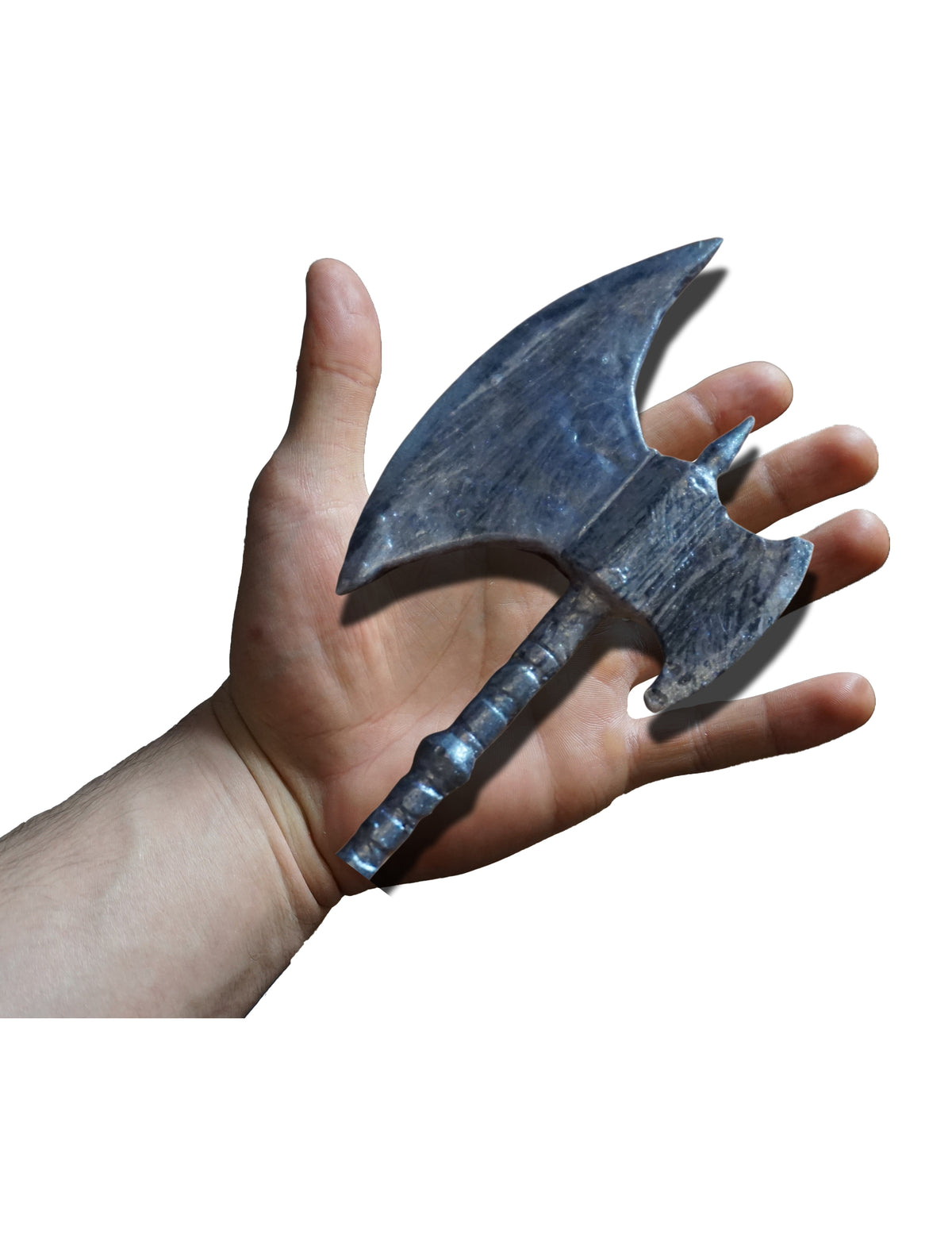 Fantasy Gaming Prop Battle Axe Miniature, ABS Resin, 1:2 to 1:16 Scale