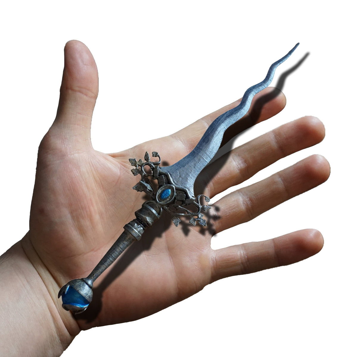 Glintstone Kris Miniature, Mini Dagger Format, 1:2 to 1:16 Scales