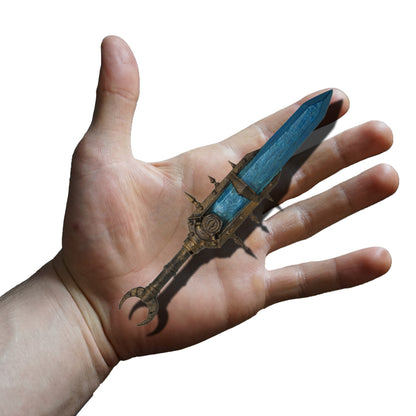 Miniature Keening Dagger, ABS Resin Miniature, Display or Game Piece