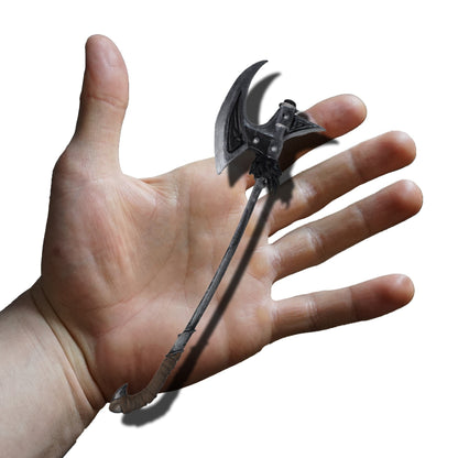 Miniature Nordic Battle Axe, 1:12 Scale ABS Resin Mini