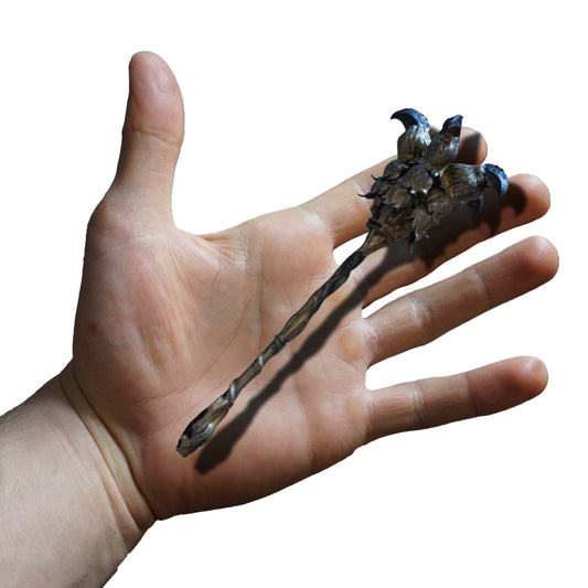 Beastclaw Great Hammer Miniature, ABS Resin, Tabletop Display