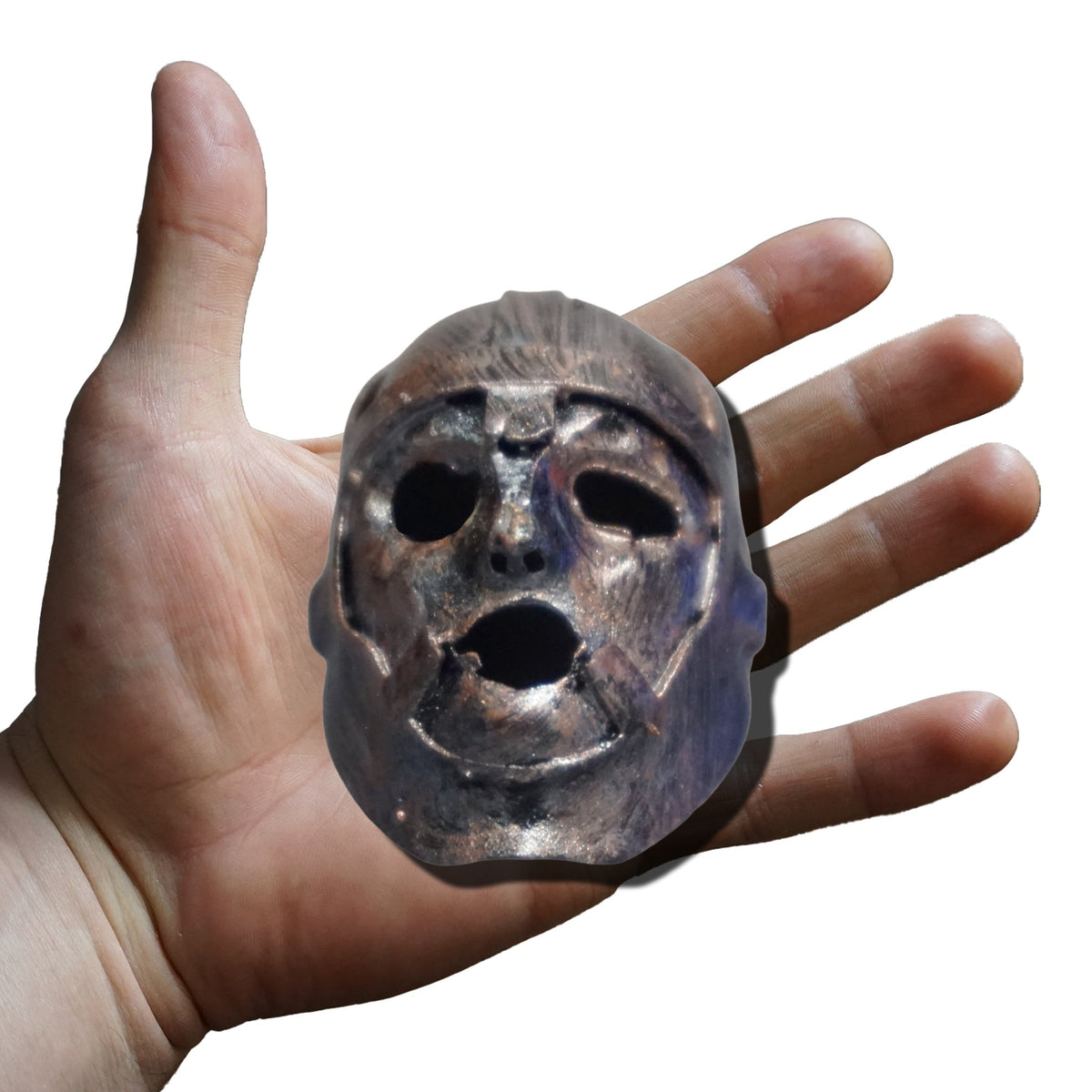 Iron Mask Helmet Replica, Mini Man Miniature Format