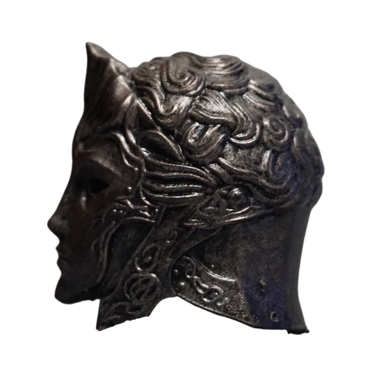 Twinned Helm Replica Miniature, ABS Resin Craft, 1:2 to 1:16 Scales