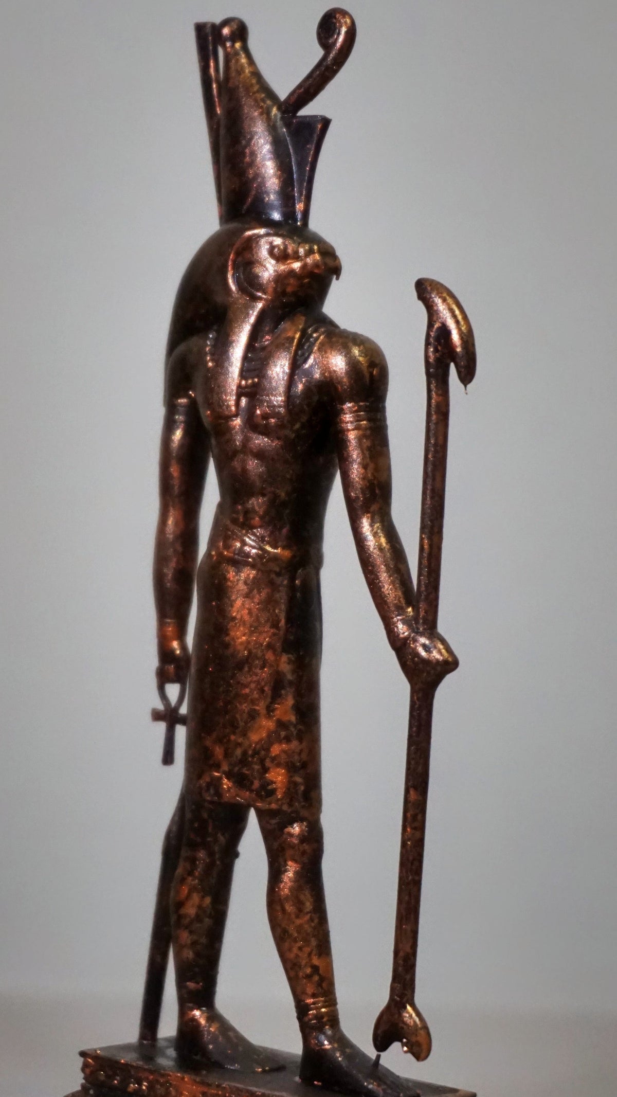 Horus Egyptian God Statue, Ancient Sky & Protection Resin Sculpture